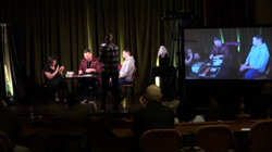 Aaron performs a gambling demonstration using a shuffled deck of cards that blows the audiences mind.